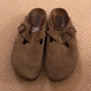 Boston Taupe Birkenstocks
